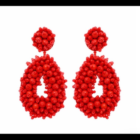 🔴3 / $20 🔴❗️Fashion red earrings - Picture 2 of 4